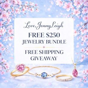 FREE $250 JEWELRY BUNDLE + FREE SHIPPING GIVEAWAY